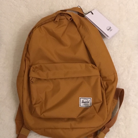 Herschel Supply Company Handbags - Herschel Classic Mid Volume Light Yellow Backpack